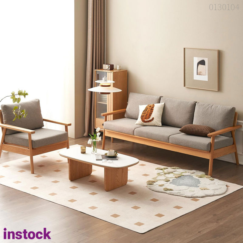 Sofa gỗ sồi Taro