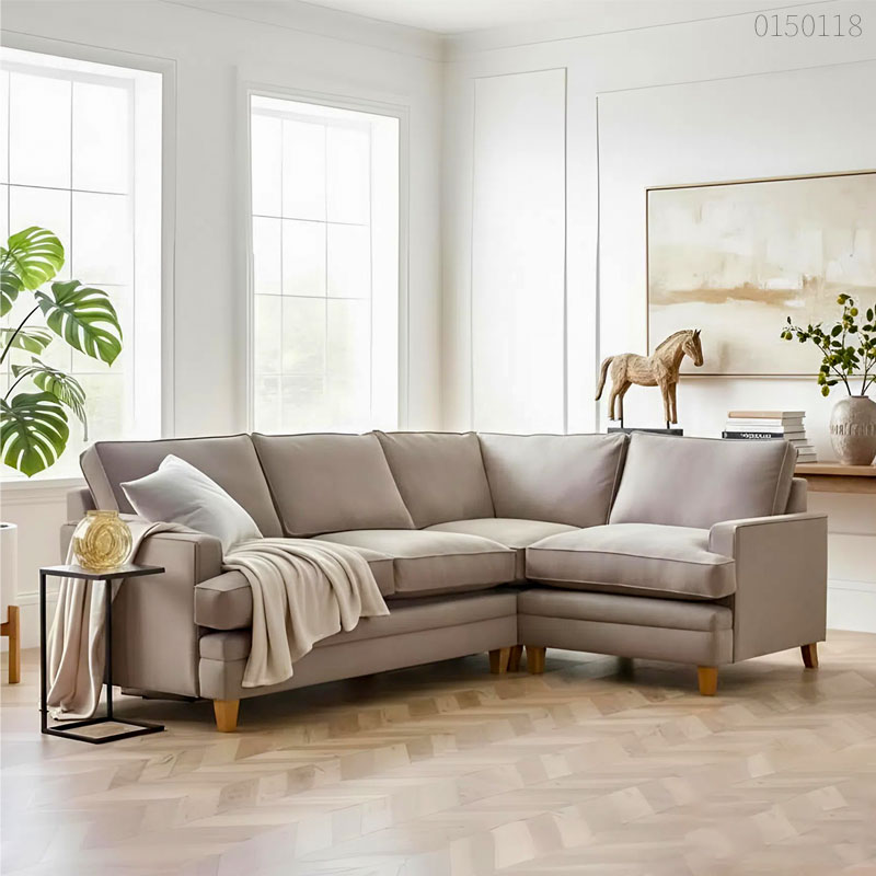 Sofa vải bố góc Gavin