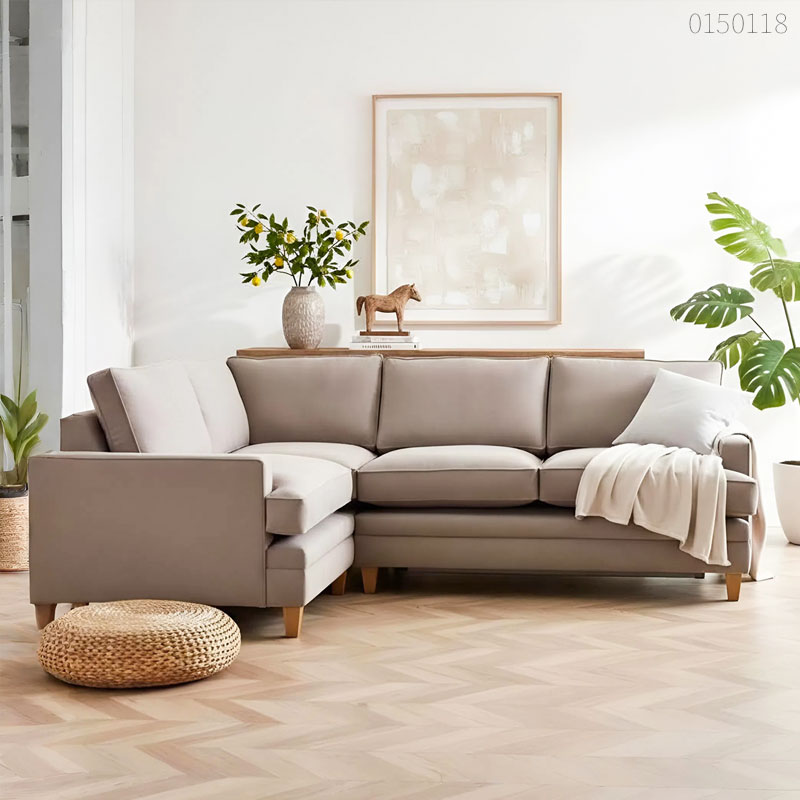 Sofa vải bố góc Gavin