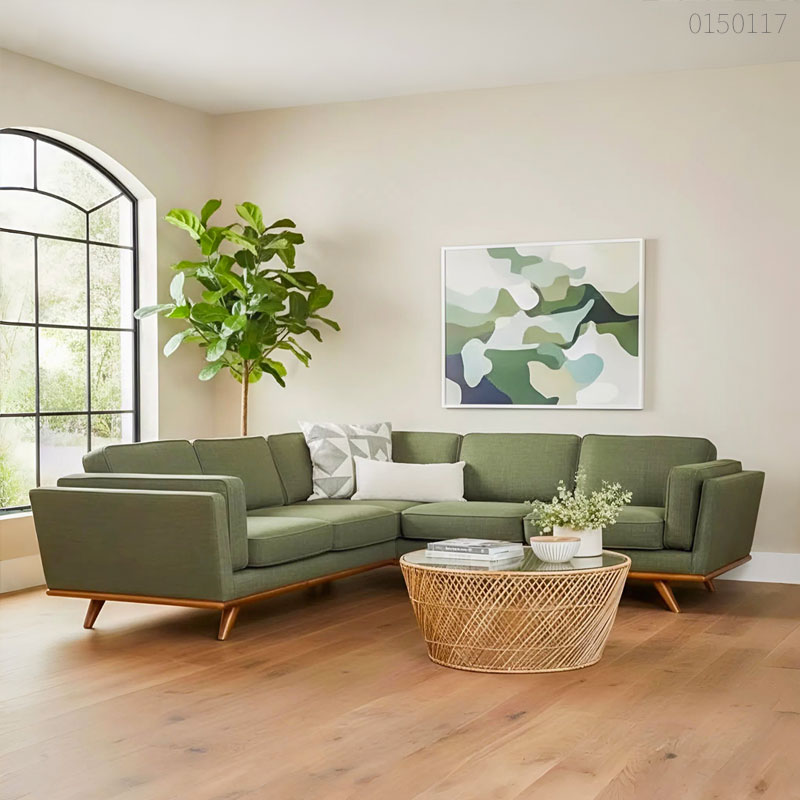 Sofa vải bố góc Orin