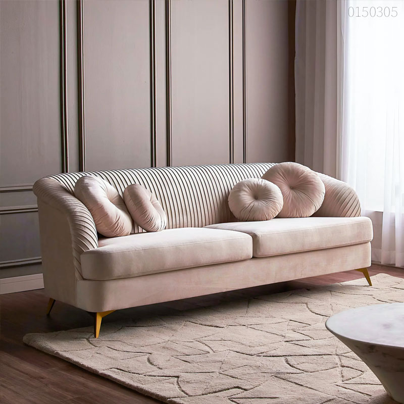 Sofa băng vải nhung Kimaro