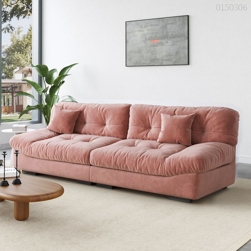 Sofa băng vải nhung Demo