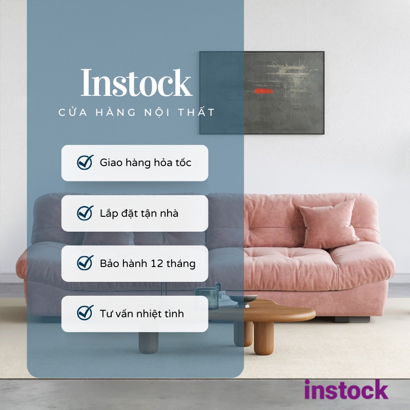 Sofa băng vải nhung Demo