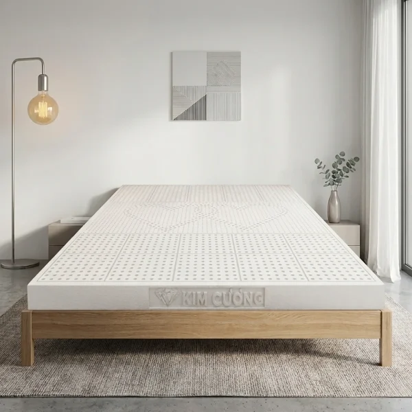Nệm cao su Kim Cương - Đàn hồi tốt, kháng khuẩn, nâng đỡ tối ưu