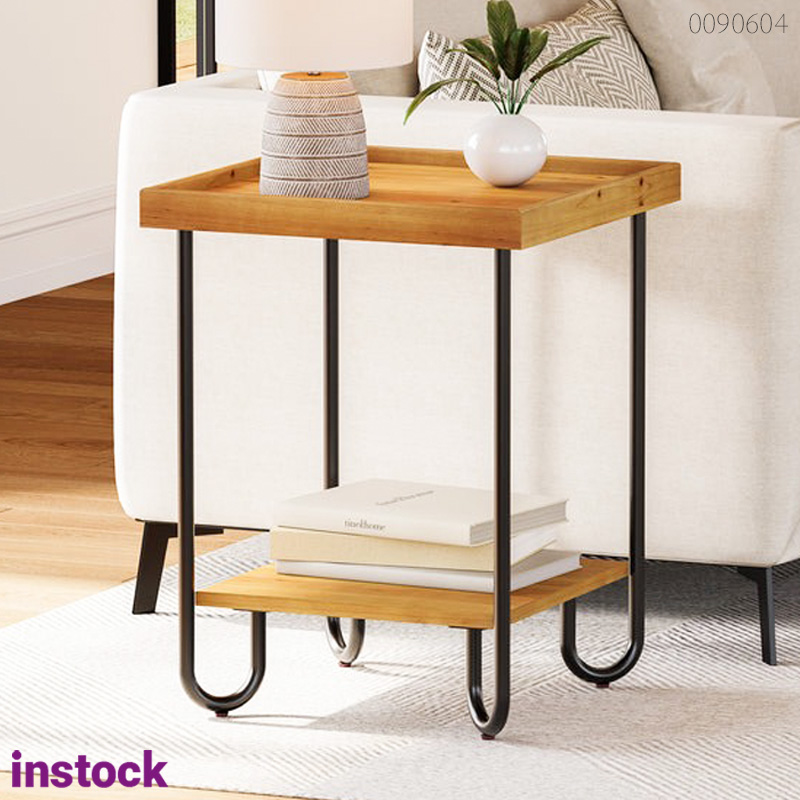 Tủ đầu giường chân sắt Domi