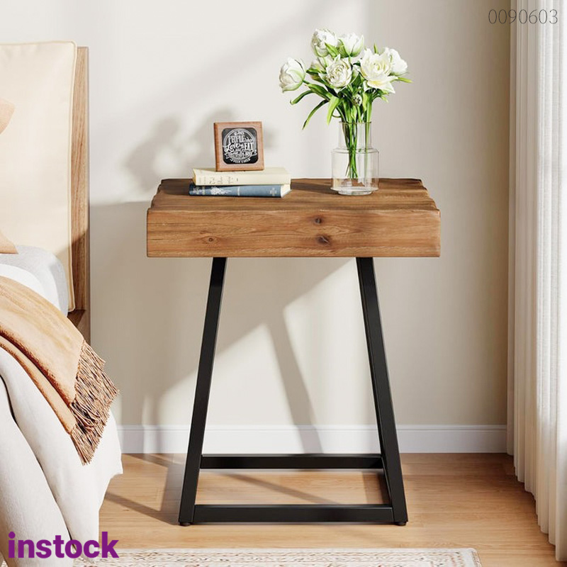 Tủ đầu giường chân sắt Taka