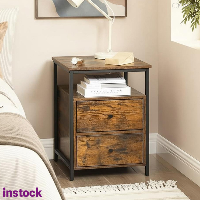 Tủ đầu giường chân sắt Vista