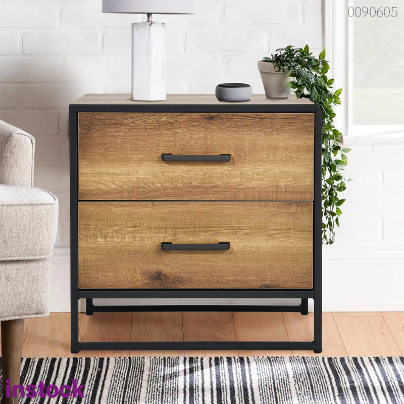 Tủ đầu giường chân sắt Zaru