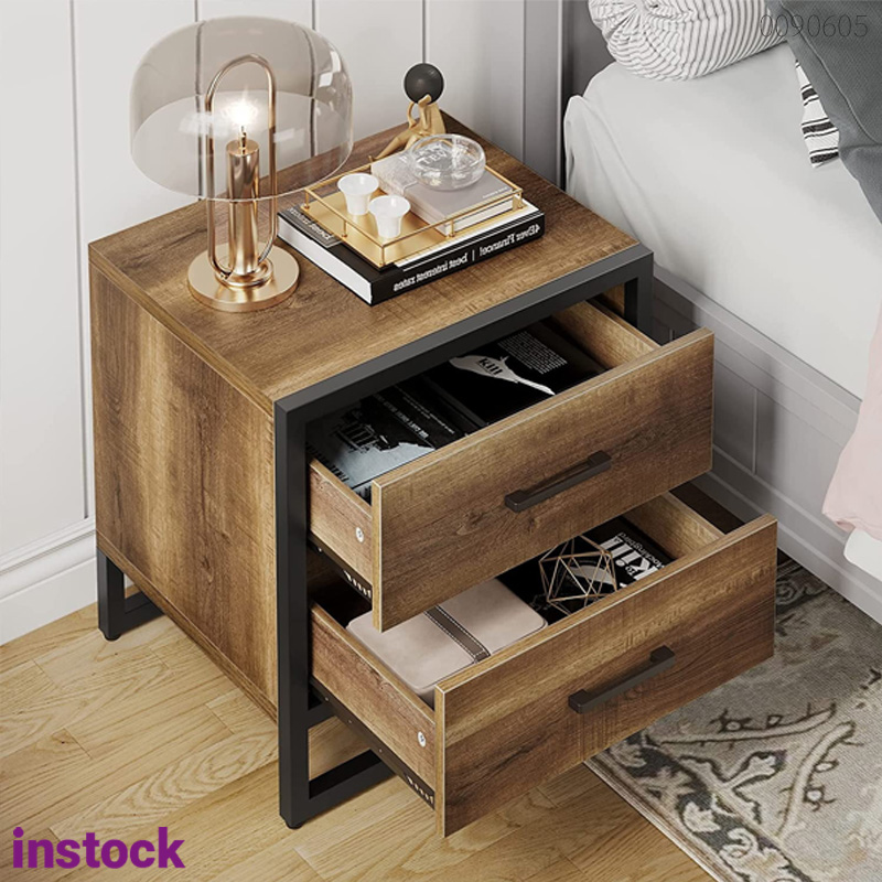 Tủ đầu giường chân sắt Zaru