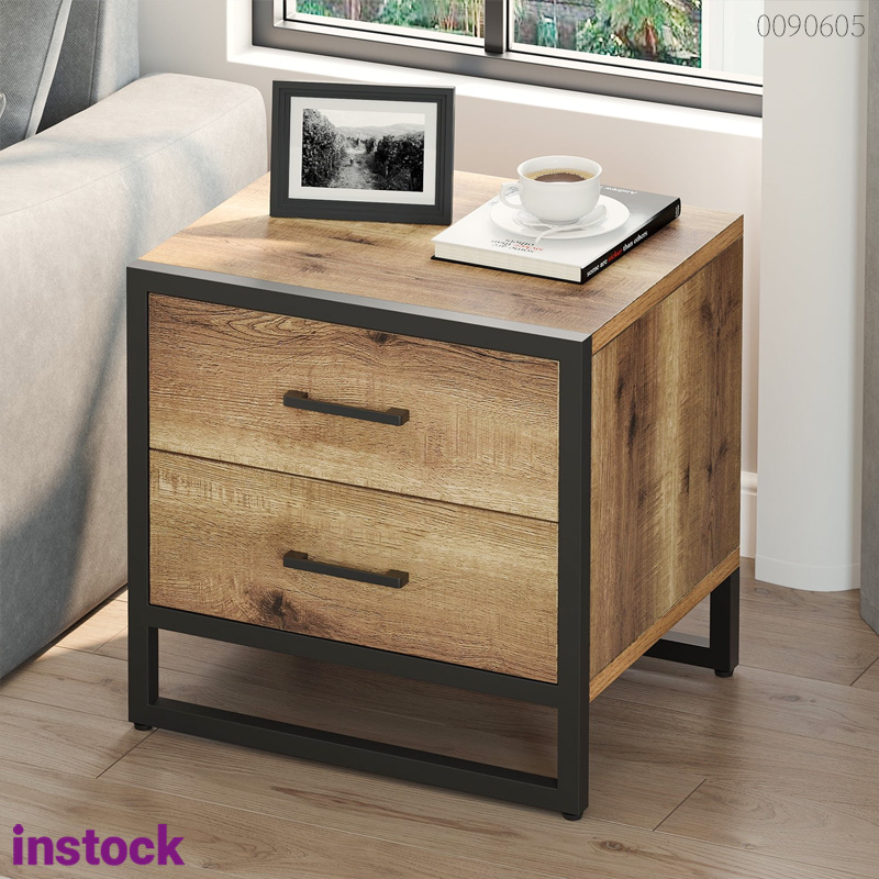 Tủ đầu giường chân sắt Zaru