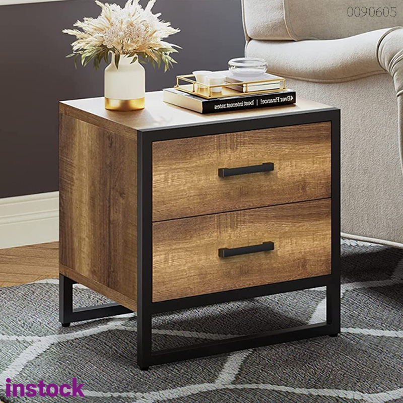 Tủ đầu giường chân sắt Zaru