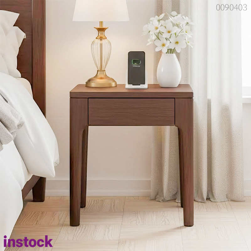 Tủ đầu giường gỗ óc chó Hugo