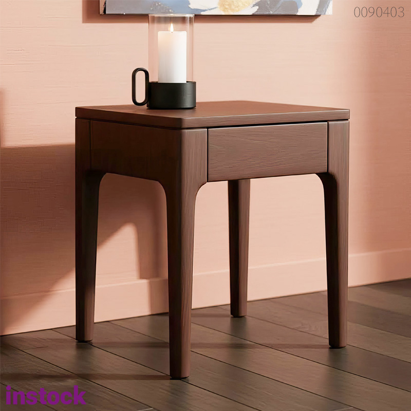 Tủ đầu giường gỗ óc chó Hugo