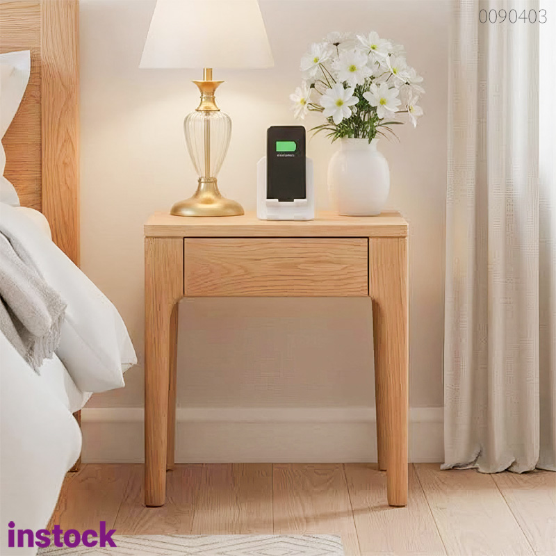 Tủ đầu giường gỗ óc chó Hugo