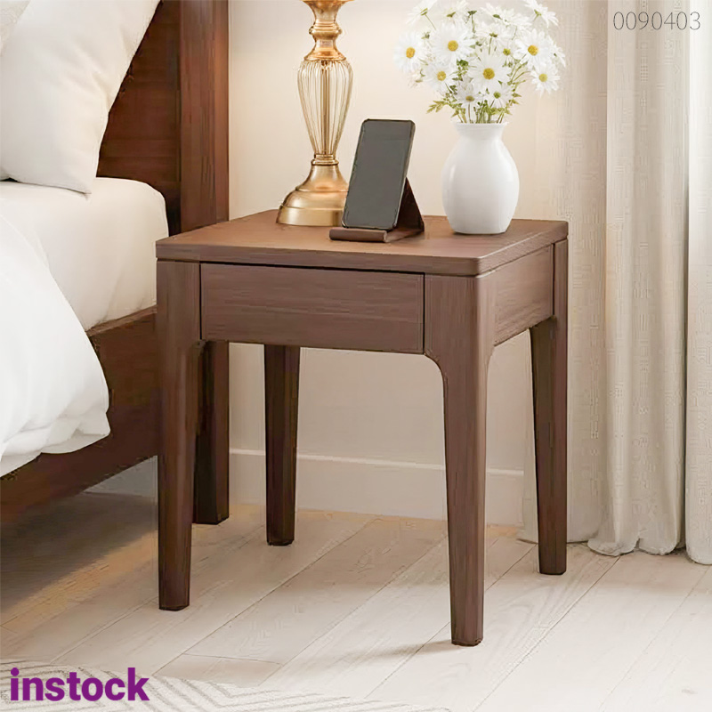 Tủ đầu giường gỗ óc chó Hugo