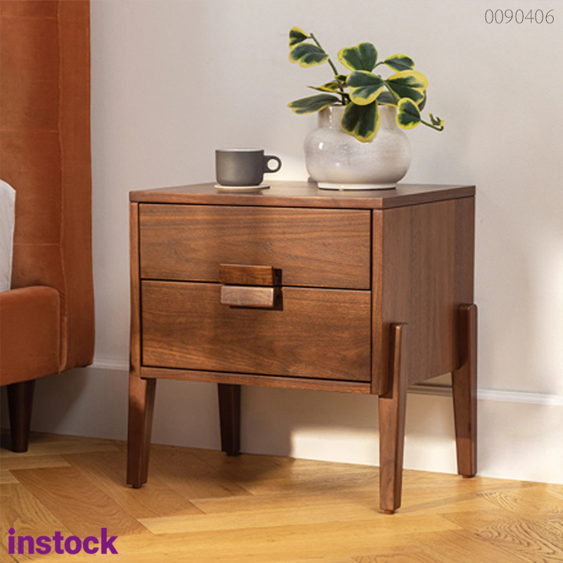 Tủ đầu giường gỗ óc chó Keiso