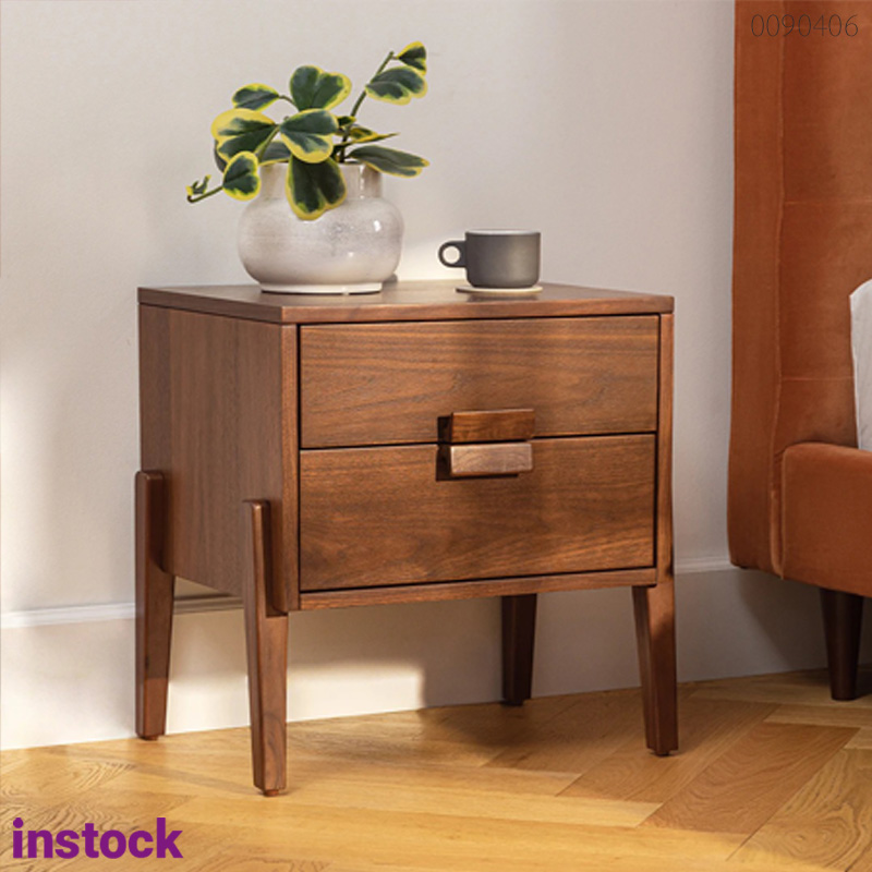 Tủ đầu giường gỗ óc chó Keiso