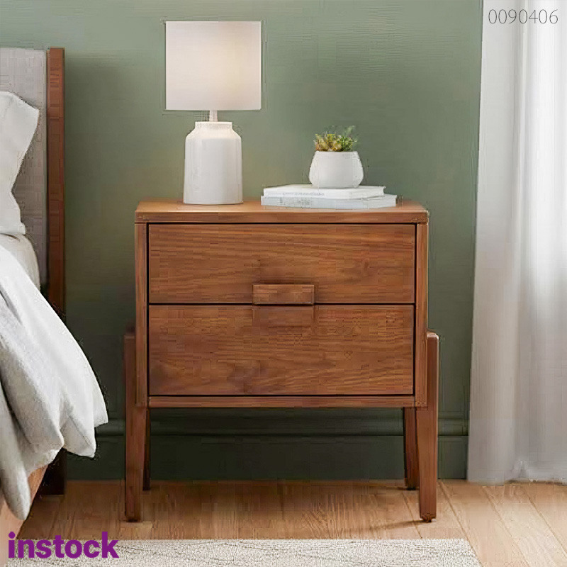 Tủ đầu giường gỗ óc chó Keiso