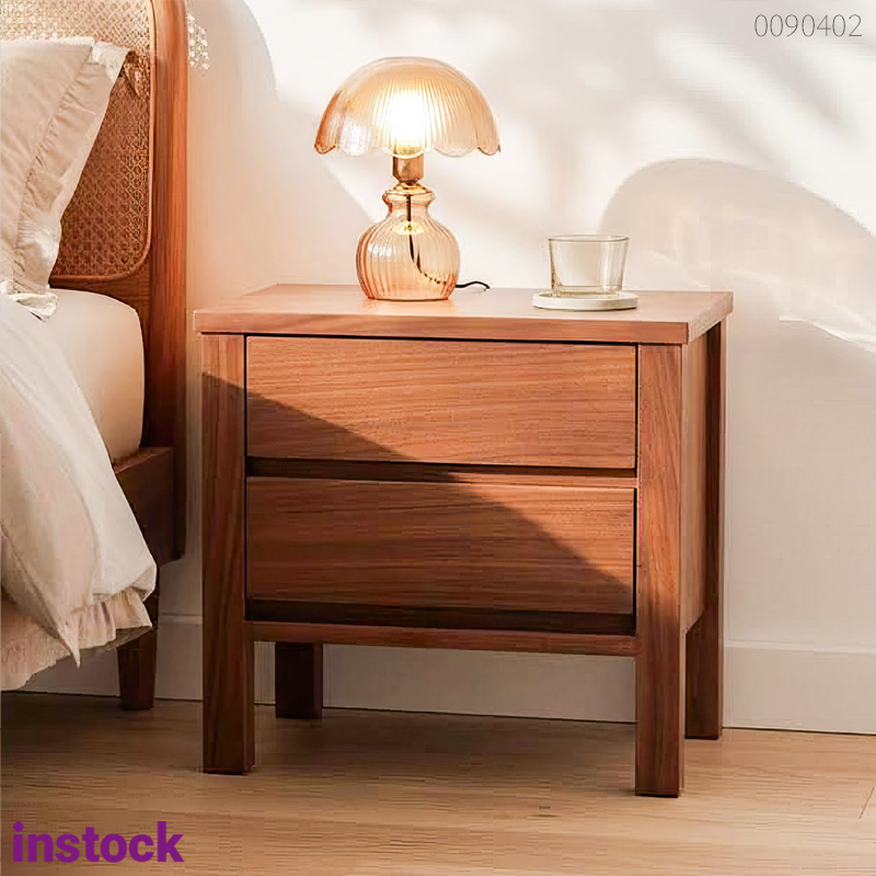 Tủ đầu giường gỗ óc chó Muzi