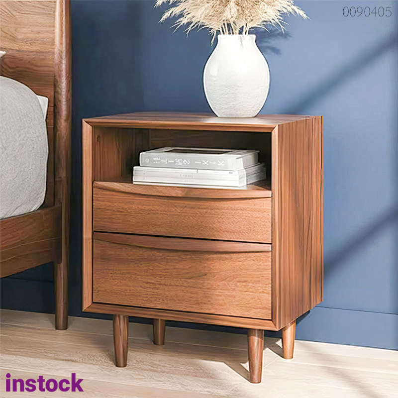 Tủ đầu giường gỗ óc chó Pansy