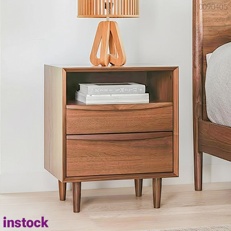 Tủ đầu giường gỗ óc chó Pansy