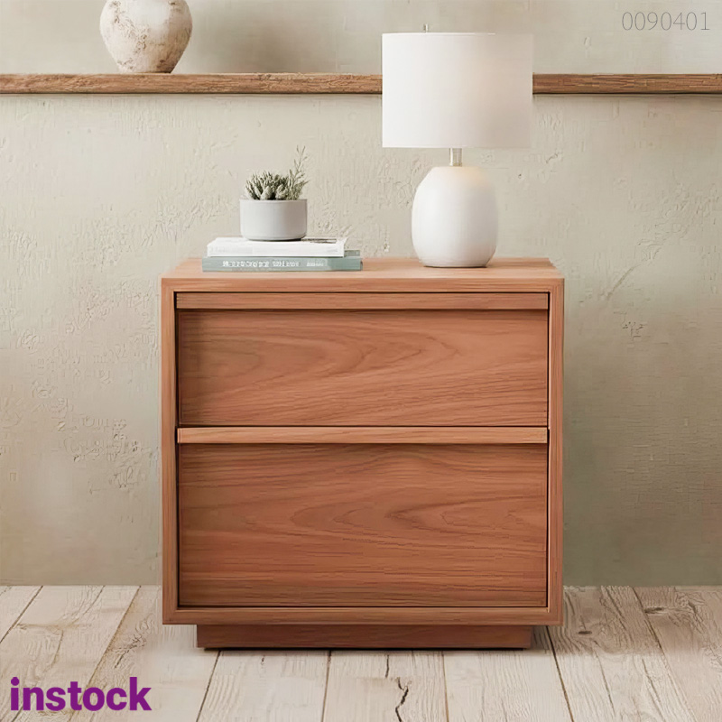 Tủ đầu giường gỗ óc chó Tuno