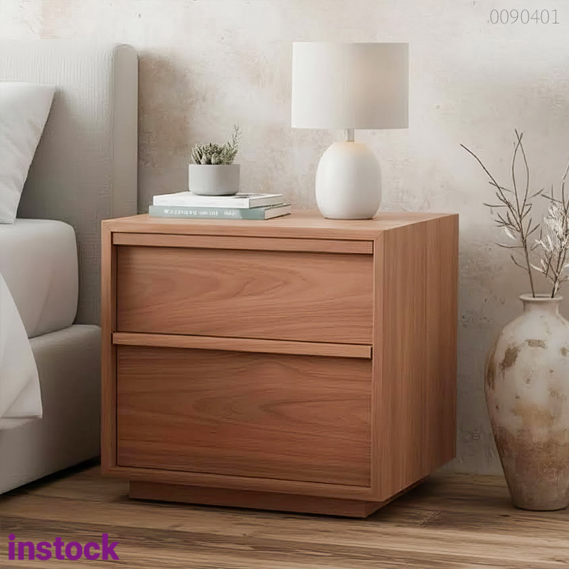 Tủ đầu giường gỗ óc chó Tuno