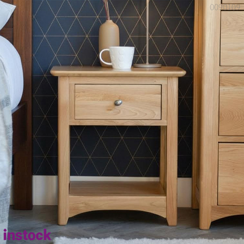 Tủ đầu giường gỗ sồi Elsa