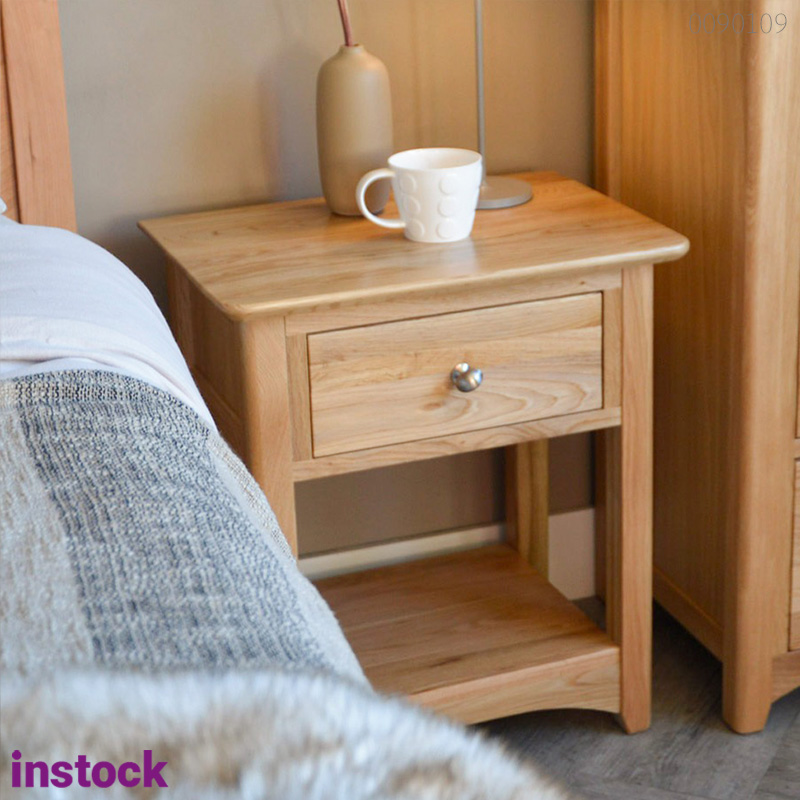 Tủ đầu giường gỗ sồi Elsa