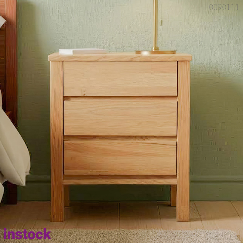 Tủ đầu giường gỗ sồi Masan