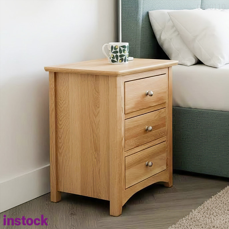 Tủ đầu giường gỗ sồi Maven