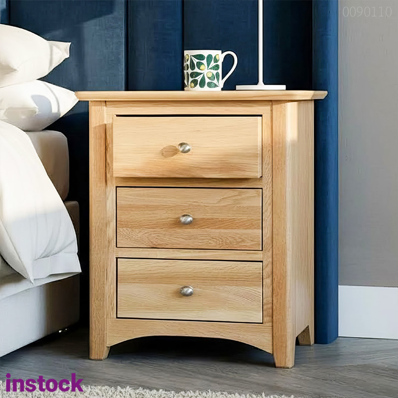 Tủ đầu giường gỗ sồi Maven