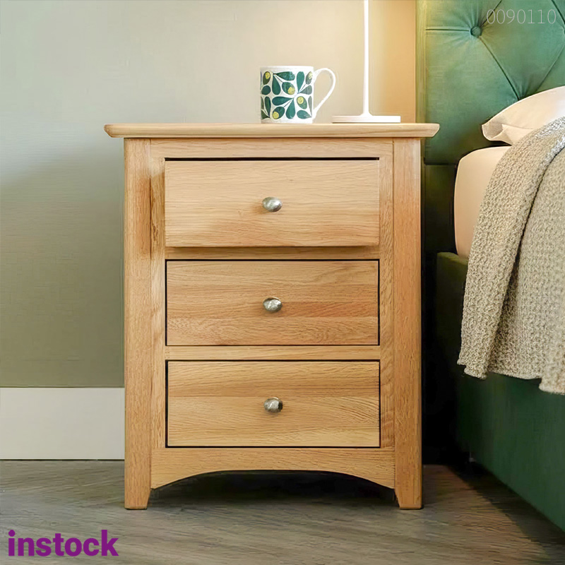 Tủ đầu giường gỗ sồi Maven