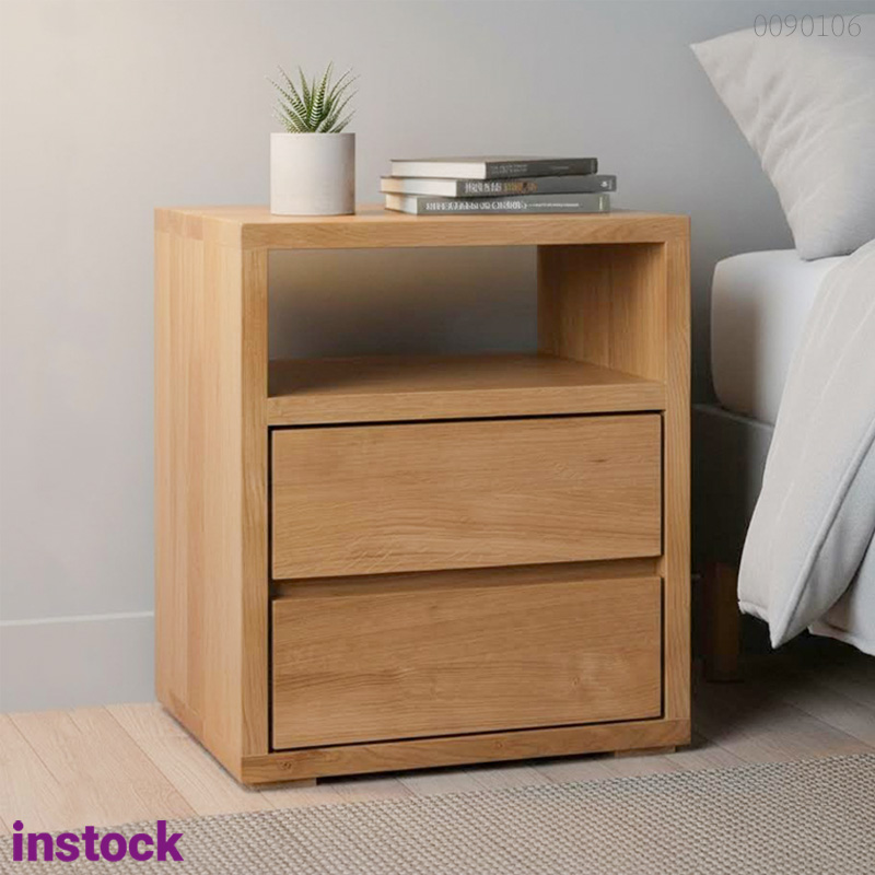 Tủ đầu giường gỗ sồi Orien