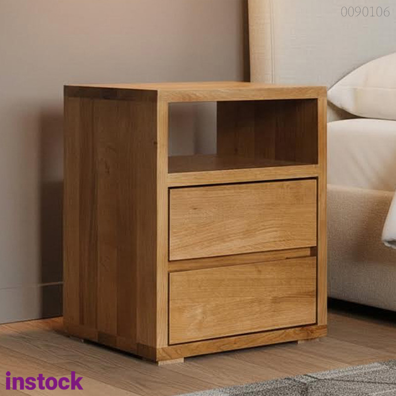 Tủ đầu giường gỗ sồi Orien