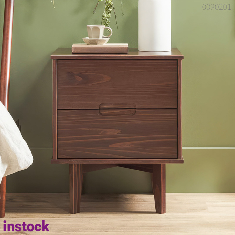 Tủ đầu giường gỗ thông Ubai