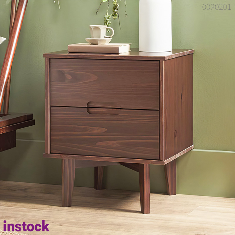 Tủ đầu giường gỗ thông Ubai