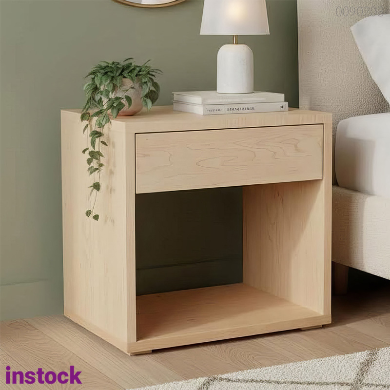 Tủ đầu giường gỗ thông Vander