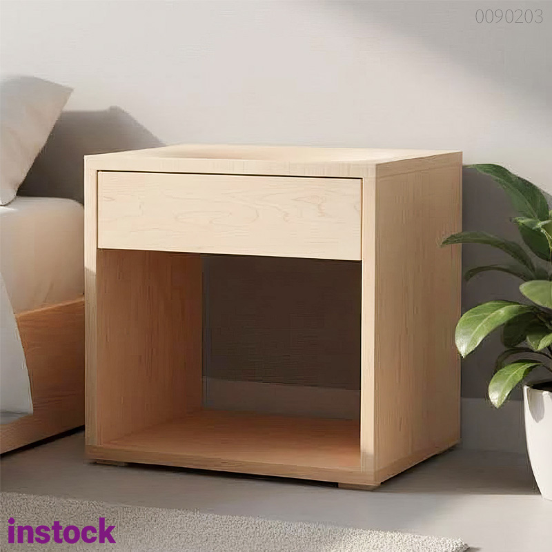 Tủ đầu giường gỗ thông Vander