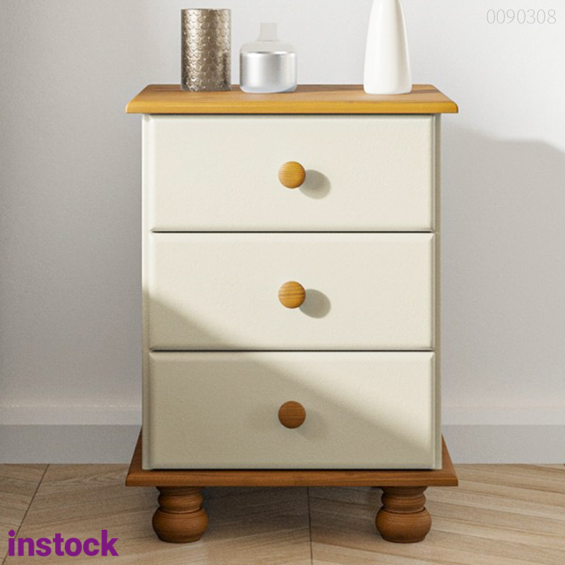 Tủ đầu giường gỗ tràm Bubu