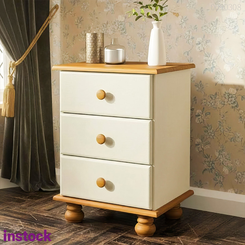 Tủ đầu giường gỗ tràm Bubu