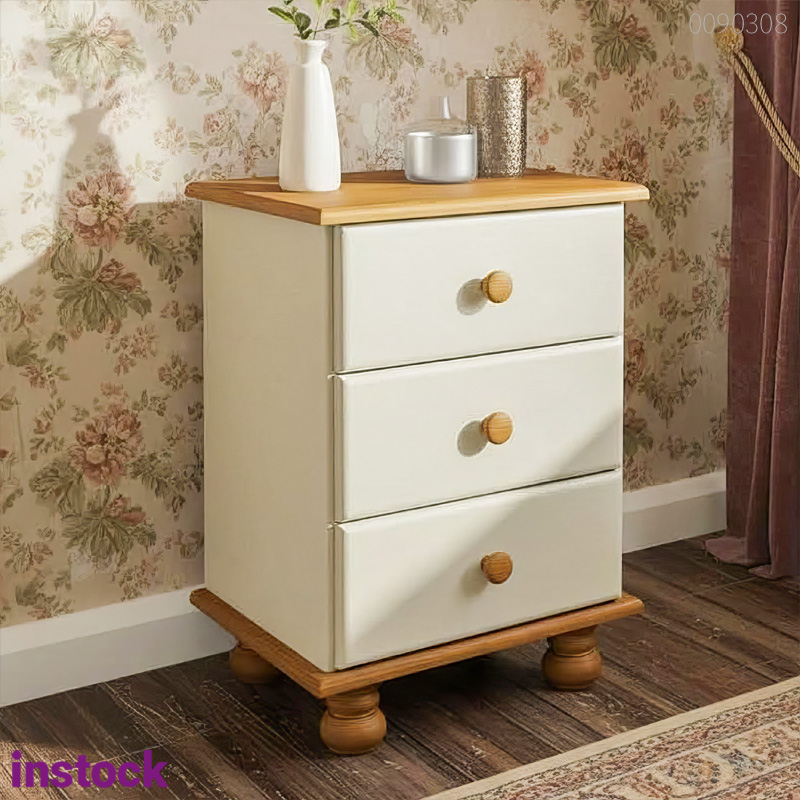 Tủ đầu giường gỗ tràm Bubu