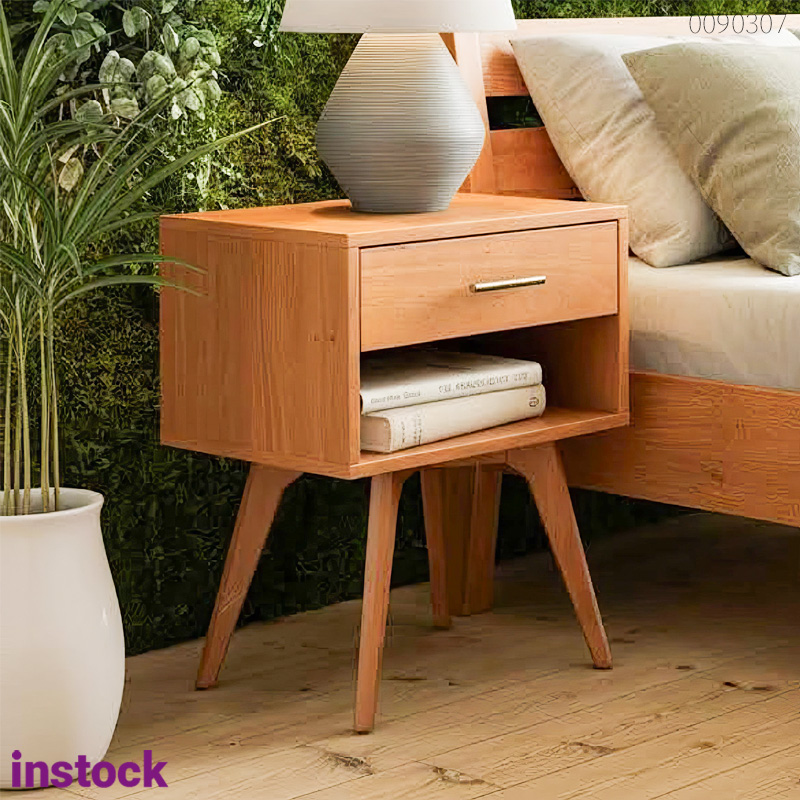 Tủ đầu giường gỗ tràm Calix