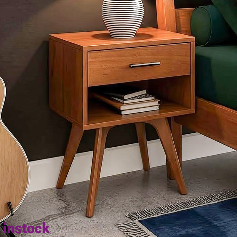 Tủ đầu giường gỗ tràm Calix