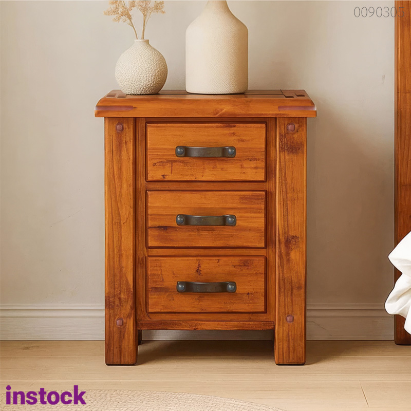 Tủ đầu giường gỗ tràm Giro