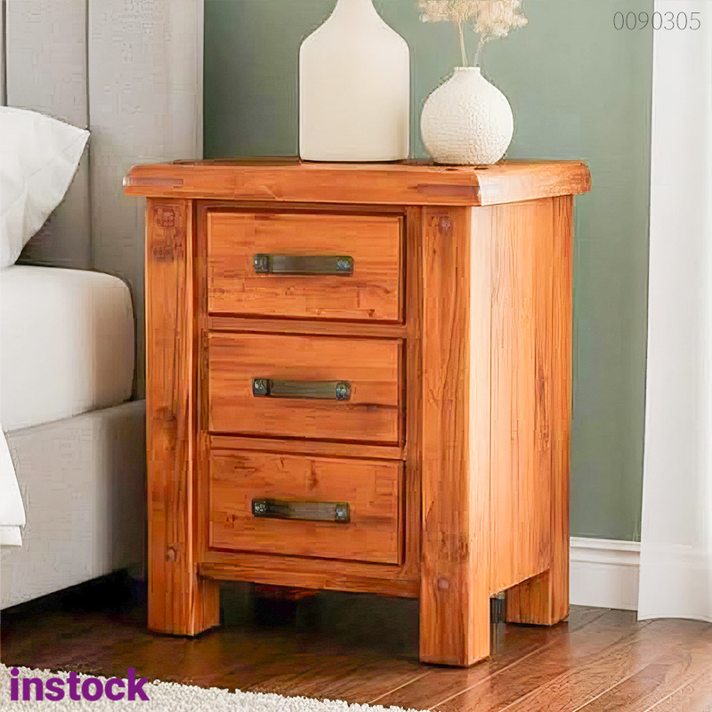 Tủ đầu giường gỗ tràm Giro