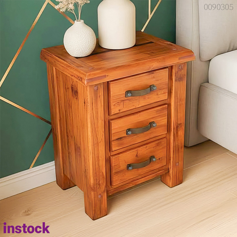 Tủ đầu giường gỗ tràm Giro