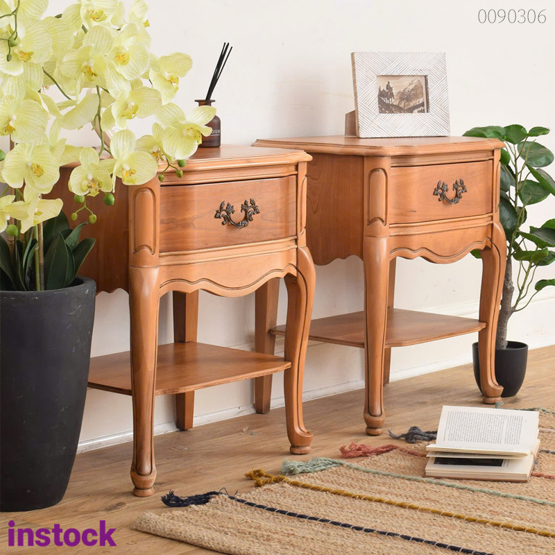 Tủ đầu giường gỗ tràm Sakura