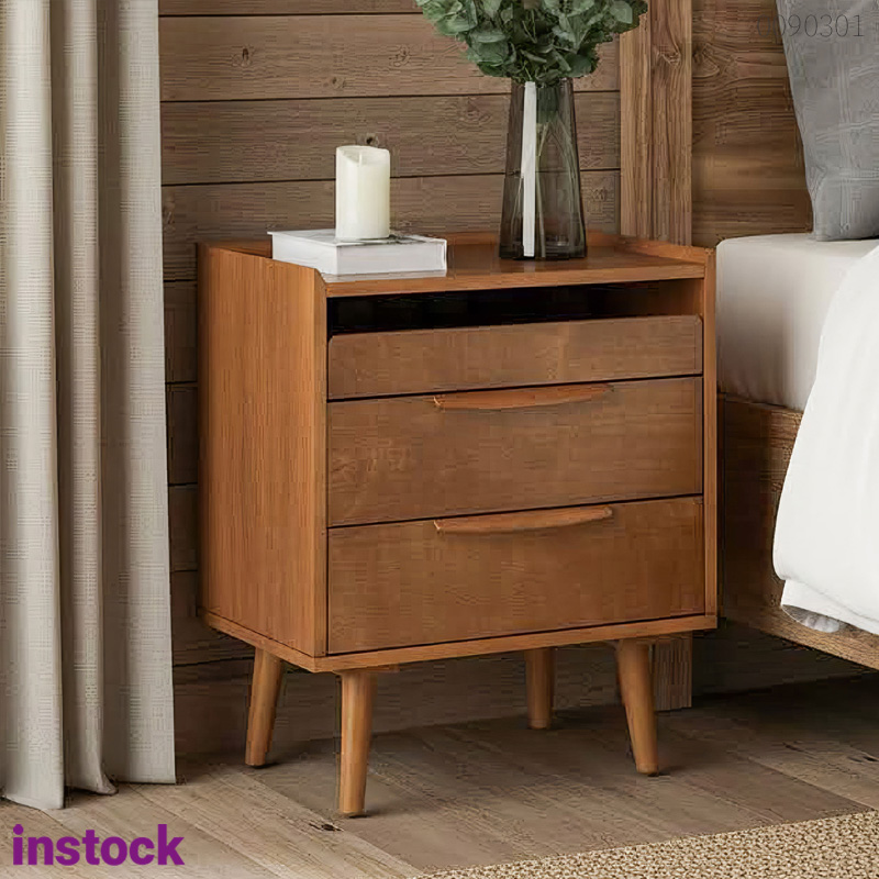 Tủ đầu giường gỗ tràm Titan