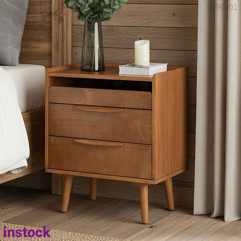 Tủ đầu giường gỗ tràm Titan